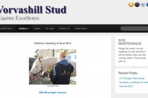 New Website for Vorvashill Stud