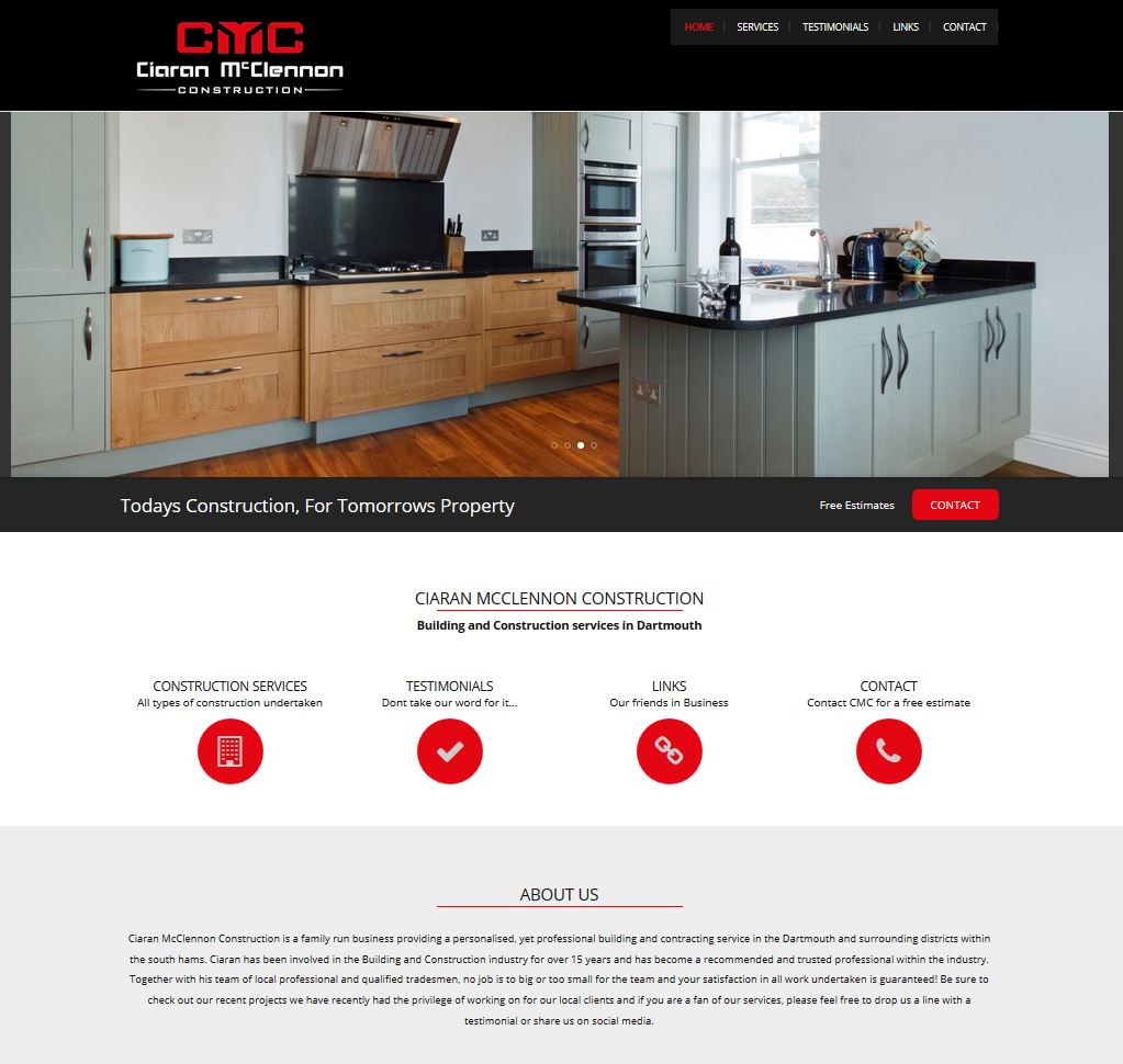 New Website for Local Builder